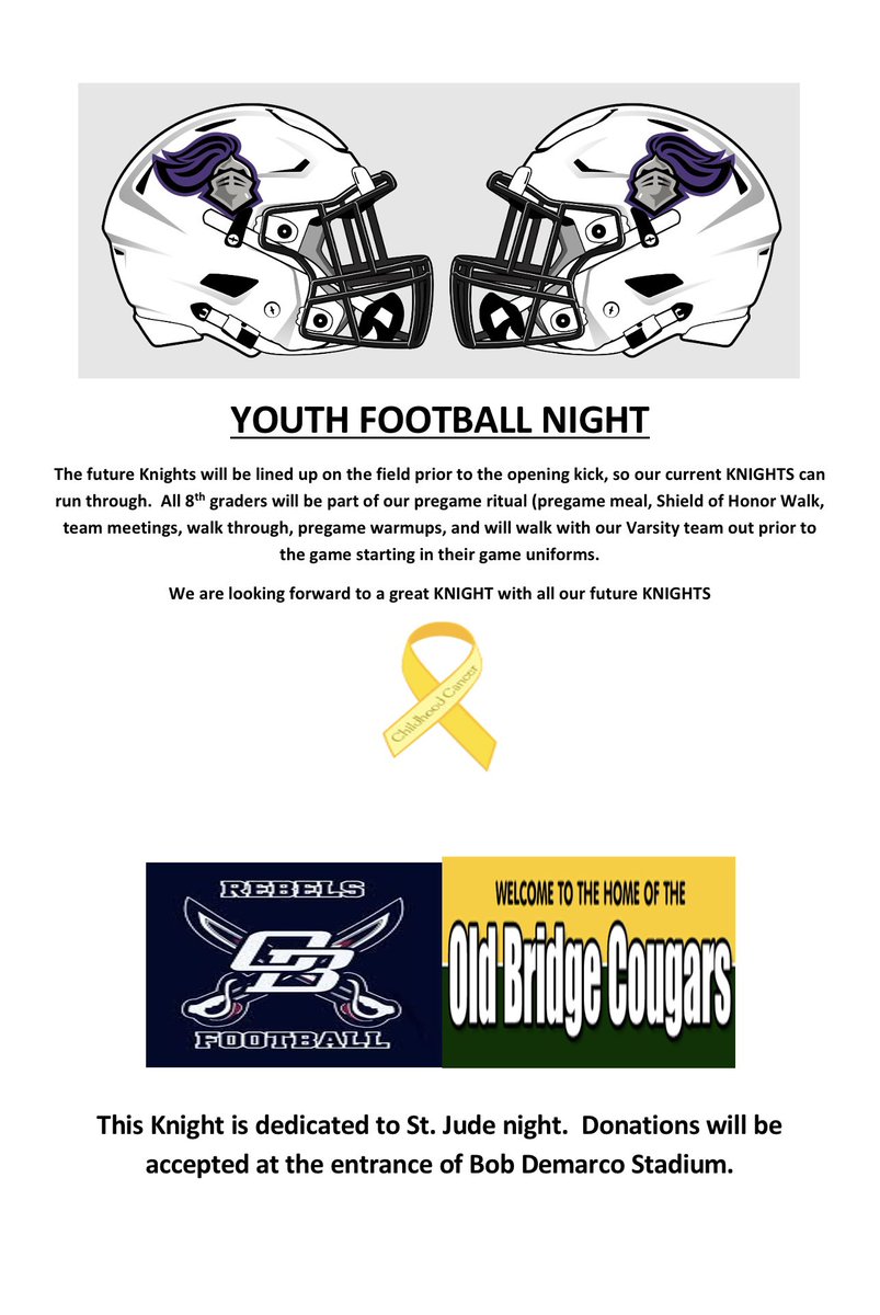 Old Bridge Knights Football tweet media