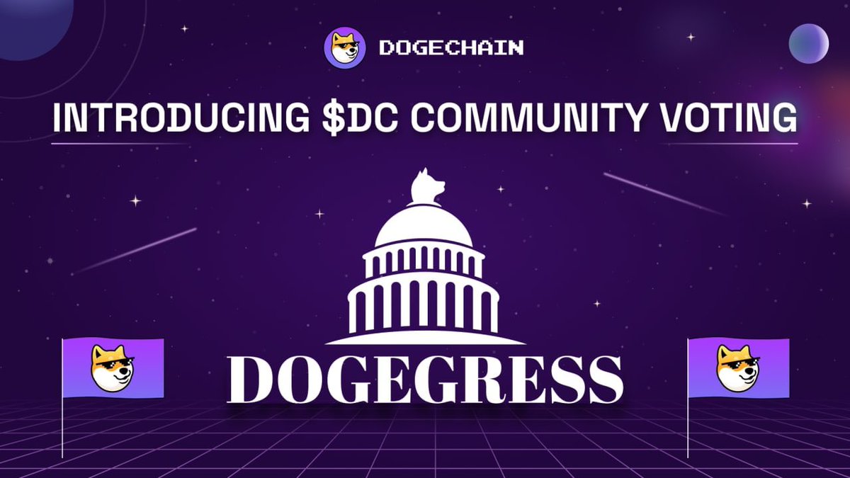 DogechainFamily's tweet photo. 🗳 Shibes, we have the pleasure to announce the launch of #Dogegress, the dedicated decentralized governance platform for Dogechain projects.

🌐 https://t.co/d27EPsU4yU https://t.co/8pIitTJsnZ