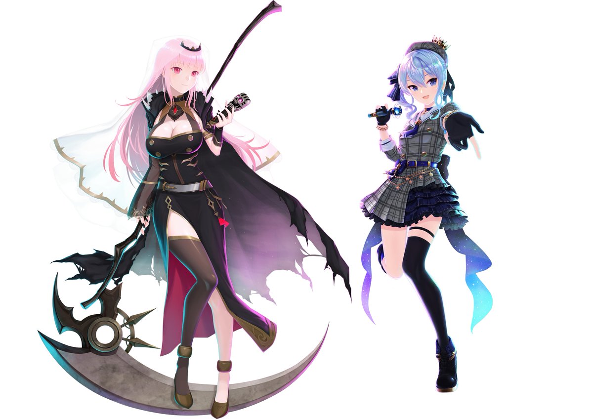 星街すいせい ,森美声 「」|ばるばるのイラスト