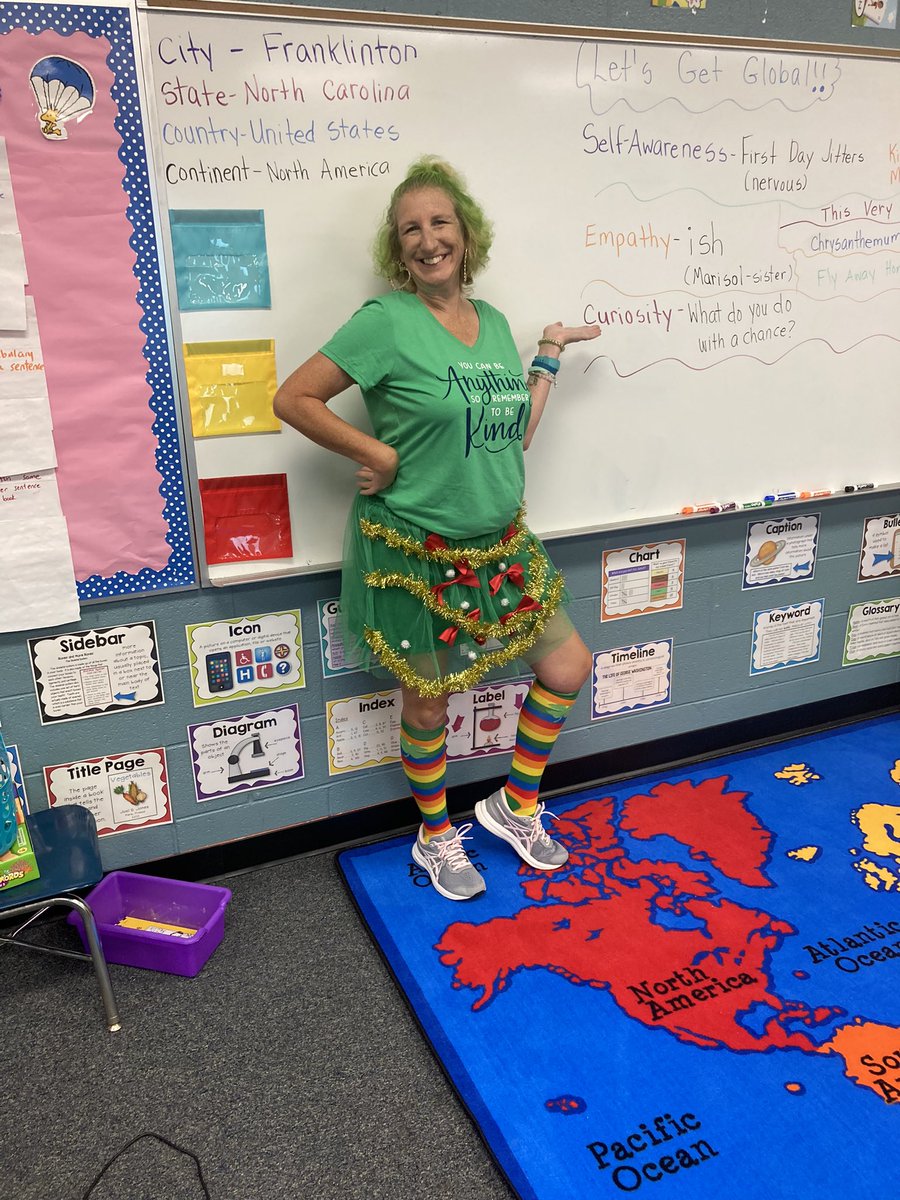 SmartReaders4's tweet image. It’s kindness day! Wear your green!We are learning about having compassion today through a school wide activity! @FCSchoolsNC @Falcons_FES