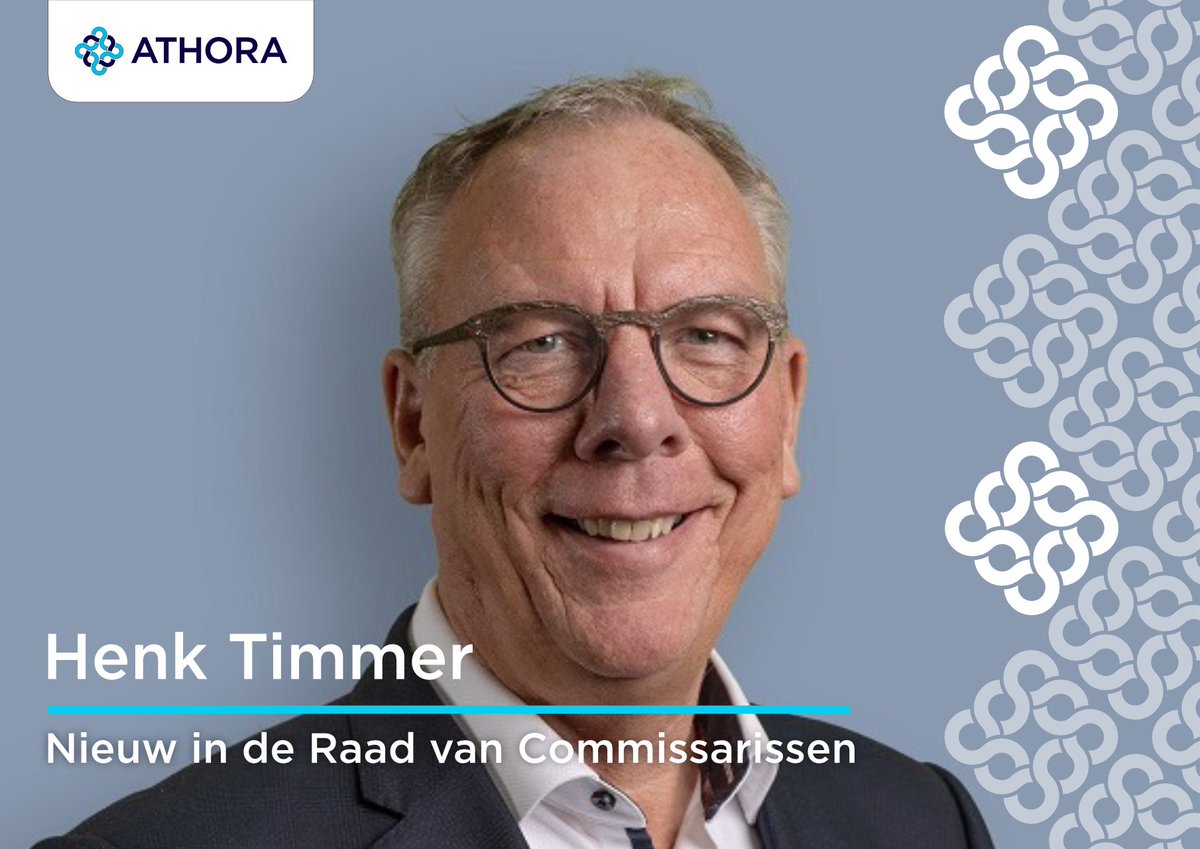 AthoraNL's tweet photo. Henk Timmer is benoemd tot lid van de Raad van Commissarissen van Athora Netherlands. Hiermee is de Raad van Commissarissen weer op volle sterkte. We zijn blij met zijn aanstelling. Lees hier het gehele persbericht: https://t.co/8WkwN5BLg2 https://t.co/rhHFTSaDO8