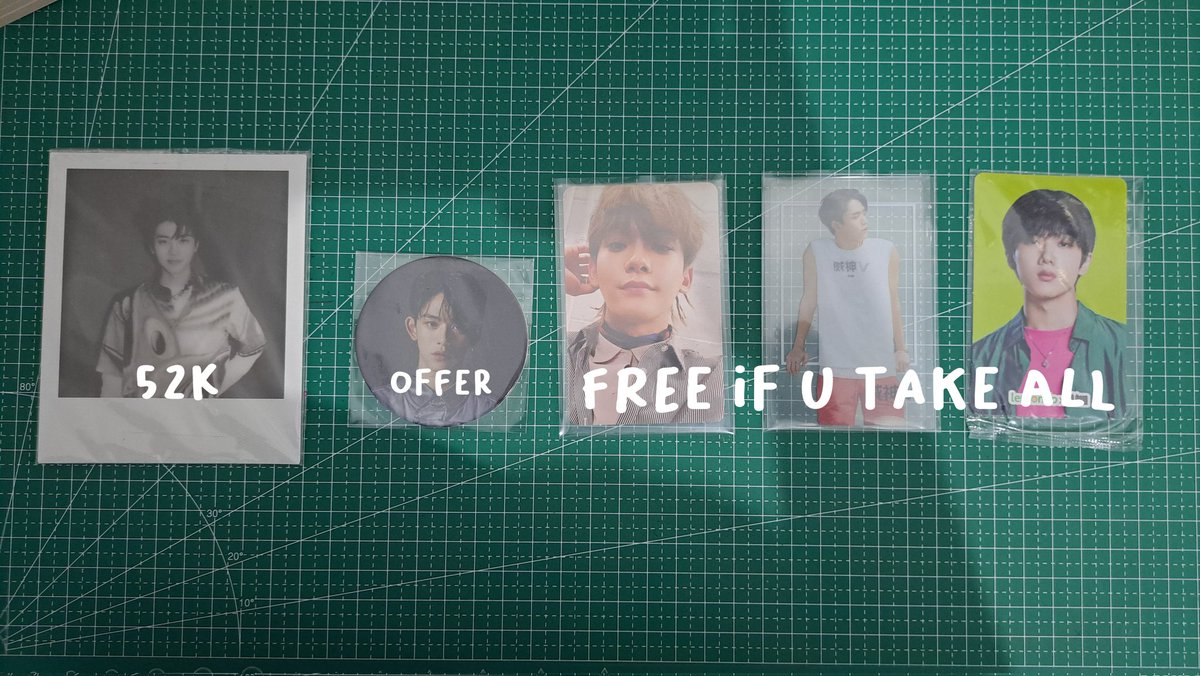 huangsushii's tweet photo. [HELP RT]
wts // want to sell

🍊 freeong &amp; keep event
📍 jatim
💌 dm for more
🎁pack 3k free for buy 2+ item
☆for take all (background ijo) 1.550k (exc 'offer')
☆ karna lg bu jd aku kasih harga take all bagi yg minat ya

t. wts taeil ten lucas mark renjun haechan jaemin jisung https://t.co/xkgsuDIqbg