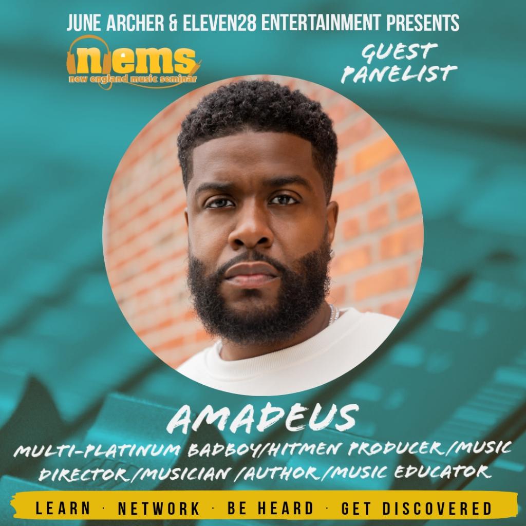 CLBMGNetwork's tweet photo. Legendary Multiplatinum Bad Boy / Hitmen Producer AMADEUS Joins The NEMS (New England Music Seminar) Panel

NEMS Event Link
https://t.co/ii996yOMrI https://t.co/sACF8VOjaW