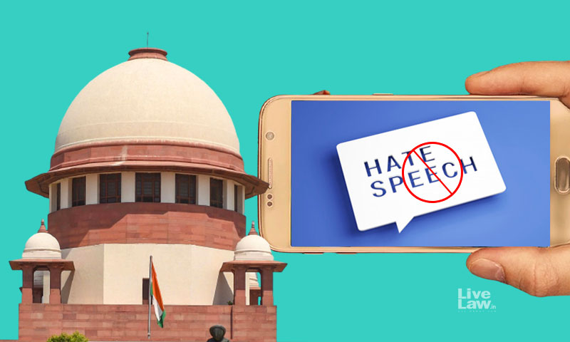 LiveLawIndia's tweet photo. "Where is our nation headed, if it is hate speech on which we are feeding on" : Supreme Court expresses concern about hate speech in media, stresses on need to have a proper legal framework.

"“Hate Speech completely poisons the very fabric…It cannot be permitted”, Court says. https://t.co/T5fLgUuJ5w