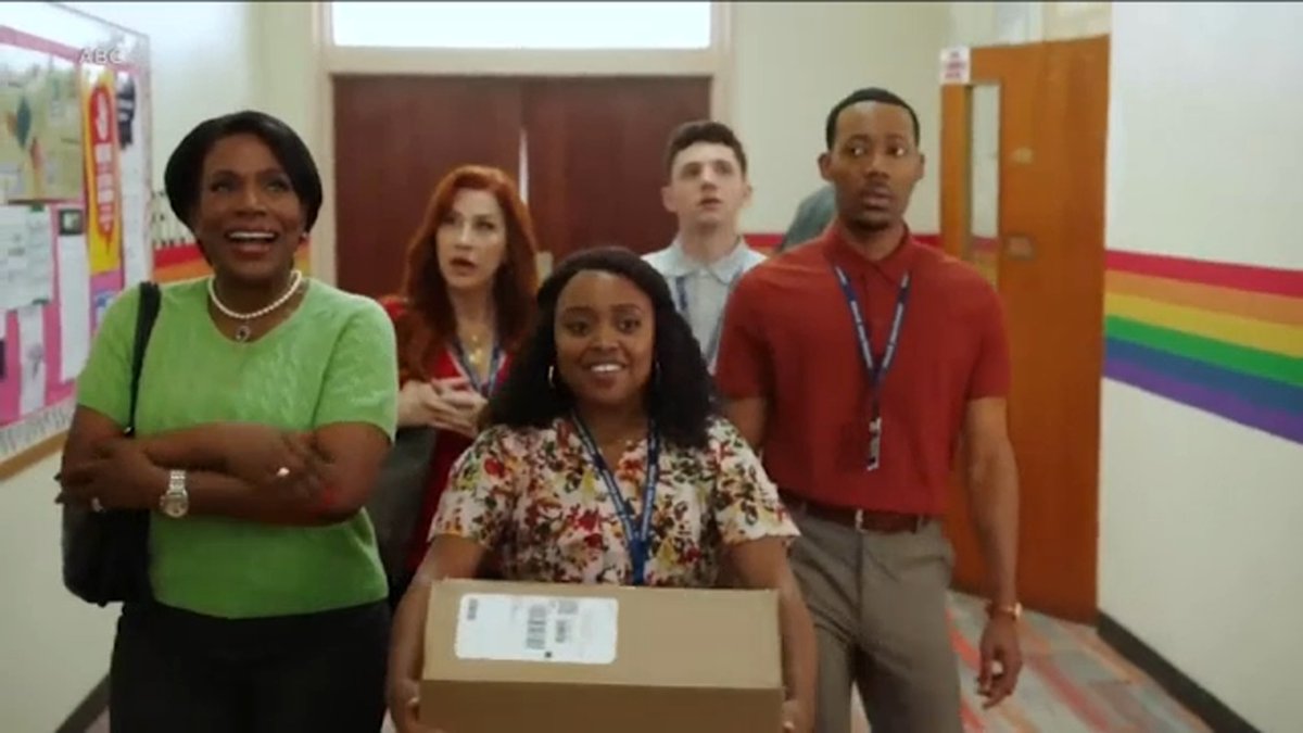 abc7newsbayarea's tweet photo. Emmy-winning comedy 'Abbott Elementary' is back for new season https://t.co/kVusPQQIJO https://t.co/rJ92YKQY26