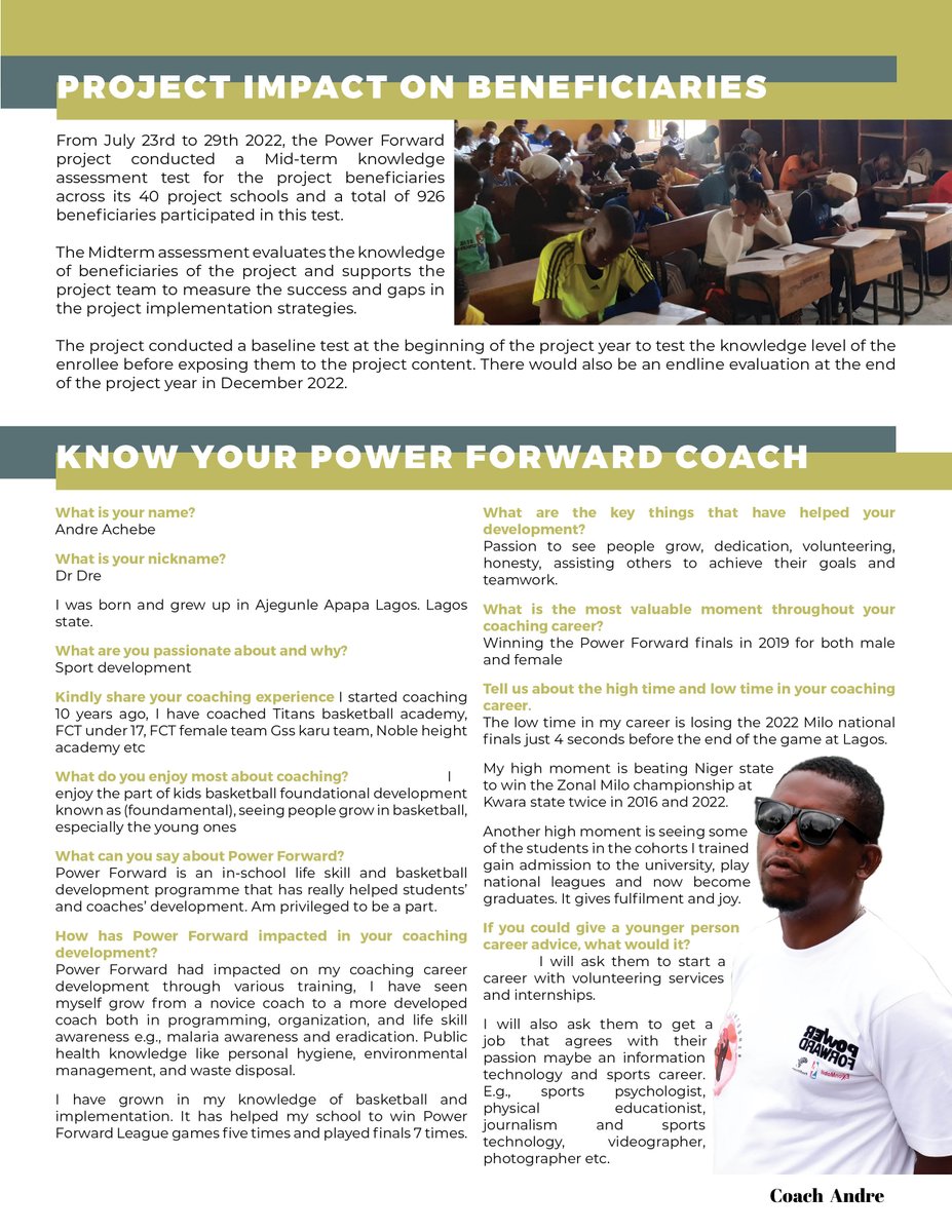 PanAfricare_Ng's tweet photo. Power Forward 2022 August Newsletter Edition is out!🥳👏

Kindly check this out for more exciting and educative information on Power Forward.
#basketballplayer #newsletter 
@XOMFoundation  
@ExxonMobil_NG 
@NBA_Africa 
@NBANigeria https://t.co/bpw3Q36EBW