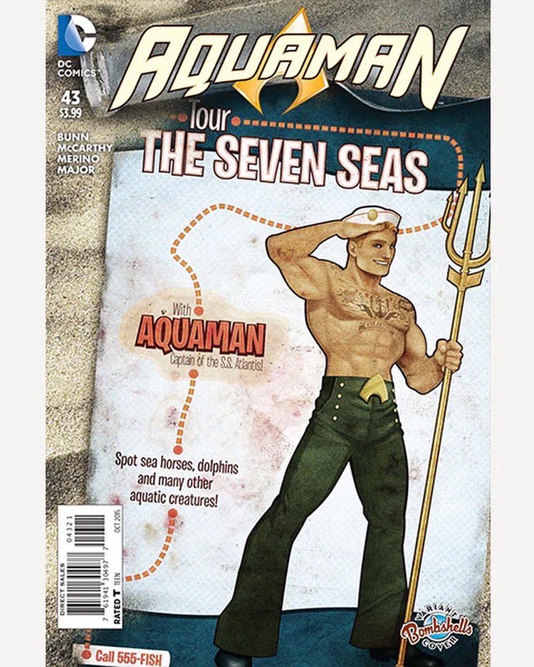 thekingaquaman's tweet photo. Anyone fancy a little Bombshell Aquaman today? πͺπ»ππ± #thetrueaquaman #aquaman #bombshellaquaman #bombshellmera #dccomicscosplay https://t.co/dHgLYIBquz