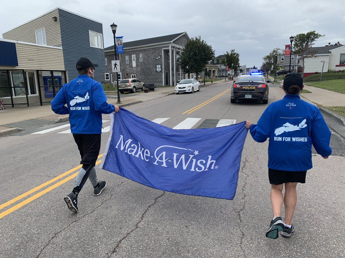 RunForWishesNS's tweet photo. The Run For Wishes team will make a cheque presentation to Make-A-Wish this afternoon. We have reached 99% of our fundraising goal. Please consider donating by clicking on the link below. An official tax receipt will be issued:

https://t.co/r6Hr2vRLAB

#RunForWishesNS 🌟 https://t.co/FNmEIUM92z