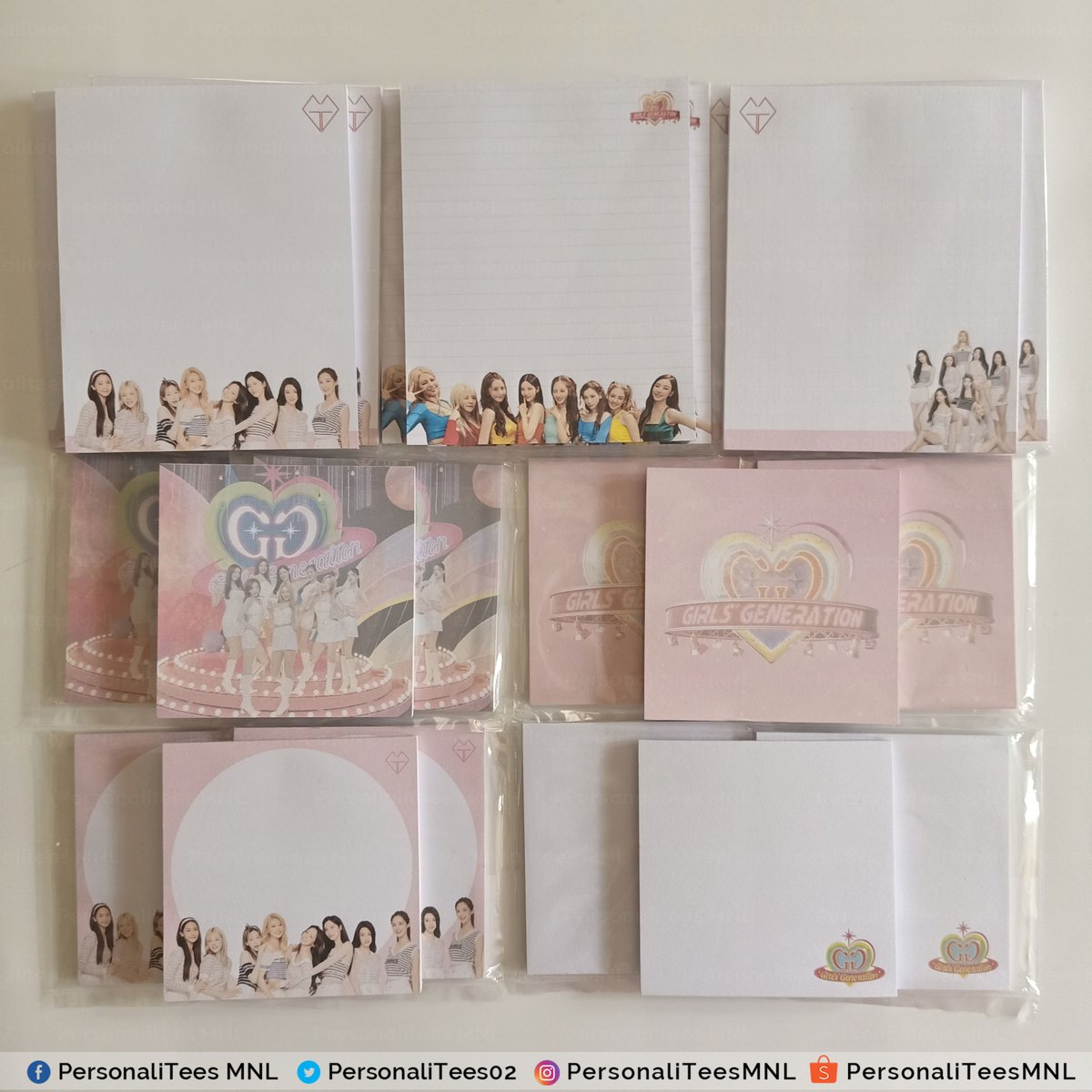 madeformoreph's tweet photo. On-hand #GirlsGeneration-inspired memo pads are available for purchase on our Shopee account for only ₱40-₱60 each! 💗

✅ COD available
🔗 https://t.co/g58ytXDGft

Proceeds will go to @lovehumanityph's  #OneLoveForLearning Campaign. https://t.co/lQsci6IjP9