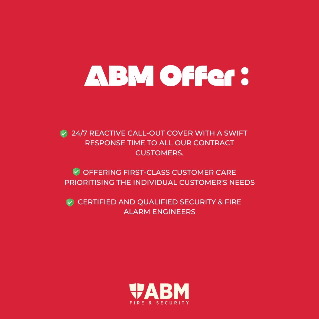 Security Cameras 🎥 

Protect your #property❗️

In today’s volatile environment you need to protect your #home, family, staff, customers and property 🏡 

#CCTV is an effective visual deterrent against internal and external theft

Find out more: abmsecurity.co.uk 👍