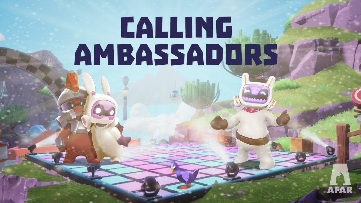 playafar's tweet image. 🔥We are building the #AFAR #metaverse, wanna be a part of it? 🤩

🎯Are you a:

✅Content Creator
✅Influencer
✅Community Founder

🎁 You get: 
Early access to game tests, Whitelist, Season Pass, Eggs, cosmetics, and other in-game rewards.

📌 Sign up!
bit.ly/AFARAmbassador…