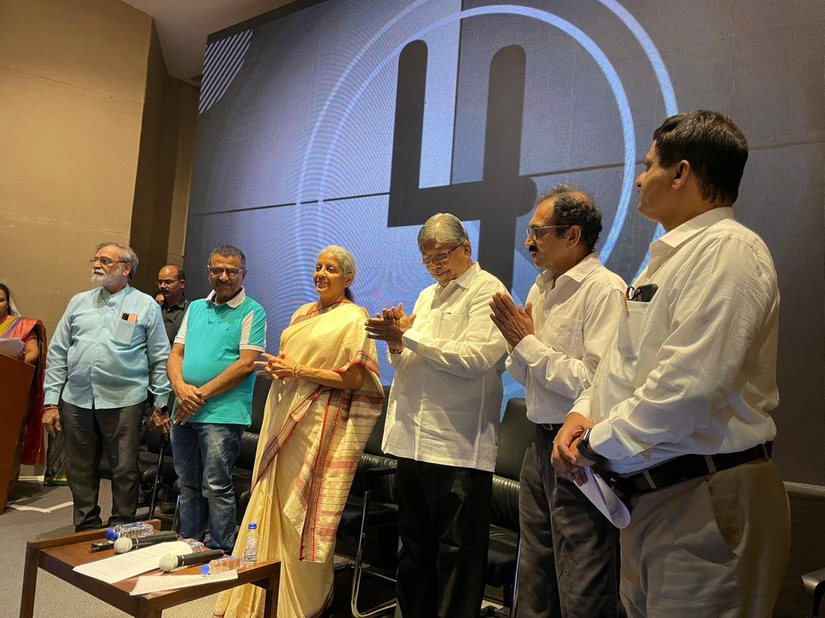 nsitharamanoffc's tweet photo. Smt @nsitharaman launches 'Bharat Vidya', the  online learning platform of Bhandarkar Oriental Research Institute (@BhandarkarI) in Shivajinagar, Pune. Shri @ChDadaPatil, Minister of Higher &amp; Technical Education - Govt of Maharashtra, is also present on the occasion. https://t.co/8OO48F0fOF