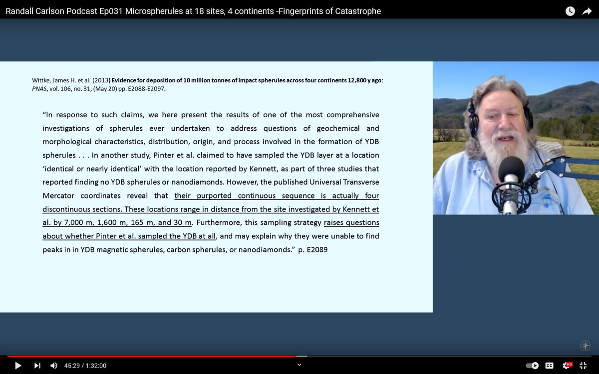 rightclicksaveM's tweet photo. Material from: "Randall Carlson Podcast Ep031 Microspherules at 18 sites, 4 continents -Fingerprints of Catastrophe"

Source:https://t.co/WATXnArBth

#Kosmographia #RandallCarlson #Podcast #YoungerDryas #Impact #Spherules #Evidence https://t.co/KzeAG2M0YX