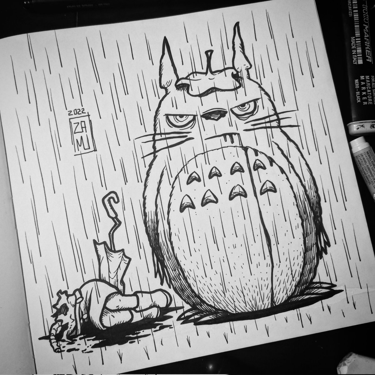 _zamuele_'s tweet photo. YOUR neighbor Totoro
#totoro https://t.co/6rzm5DgzbP