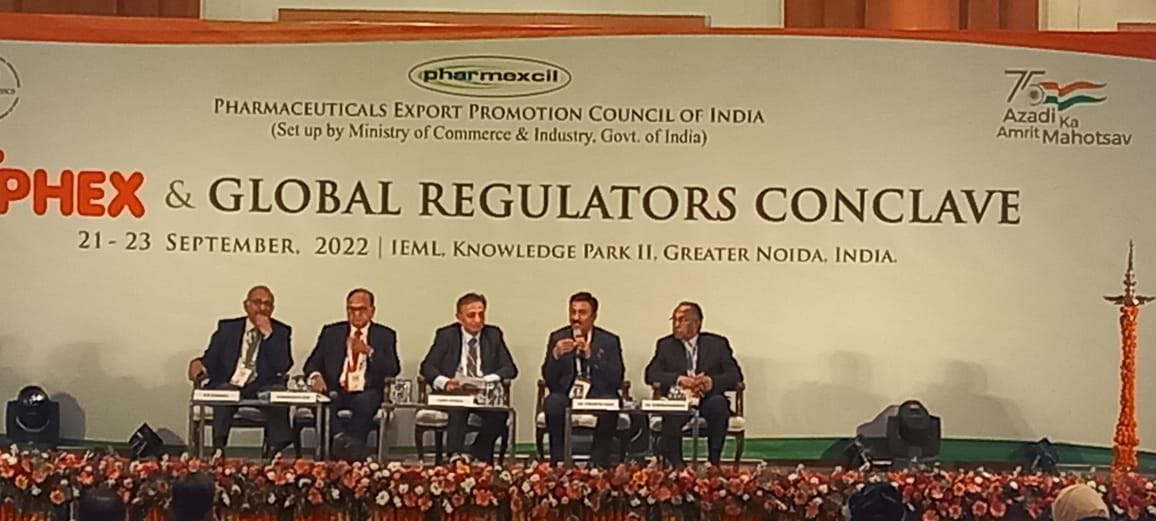 Live insightful sessions are happening on Industry expectation from regulators to achieve common goal of Mutual Reliance Mechanism for facilitated Access of Medical products in real time at #iphex2022 <a href="/IndiaExpoMartGN/">India Expo Mart</a>.