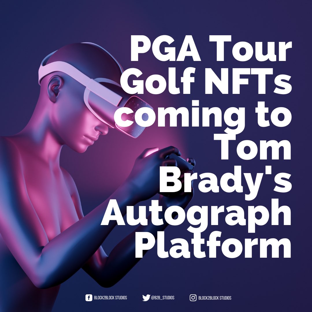 byebyemonks's tweet photo. Autograph will tap into the golf league’s video and data archives to create NFT collectibles with the help of @tigerwoods 

Facebook: Block2Block Community
Instagram: block2block.studios
Twitter: b2b_studios

#nft #nftart #nftcommunity #nfts #crypto #cryptocurrency https://t.co/OzLhDg12VG