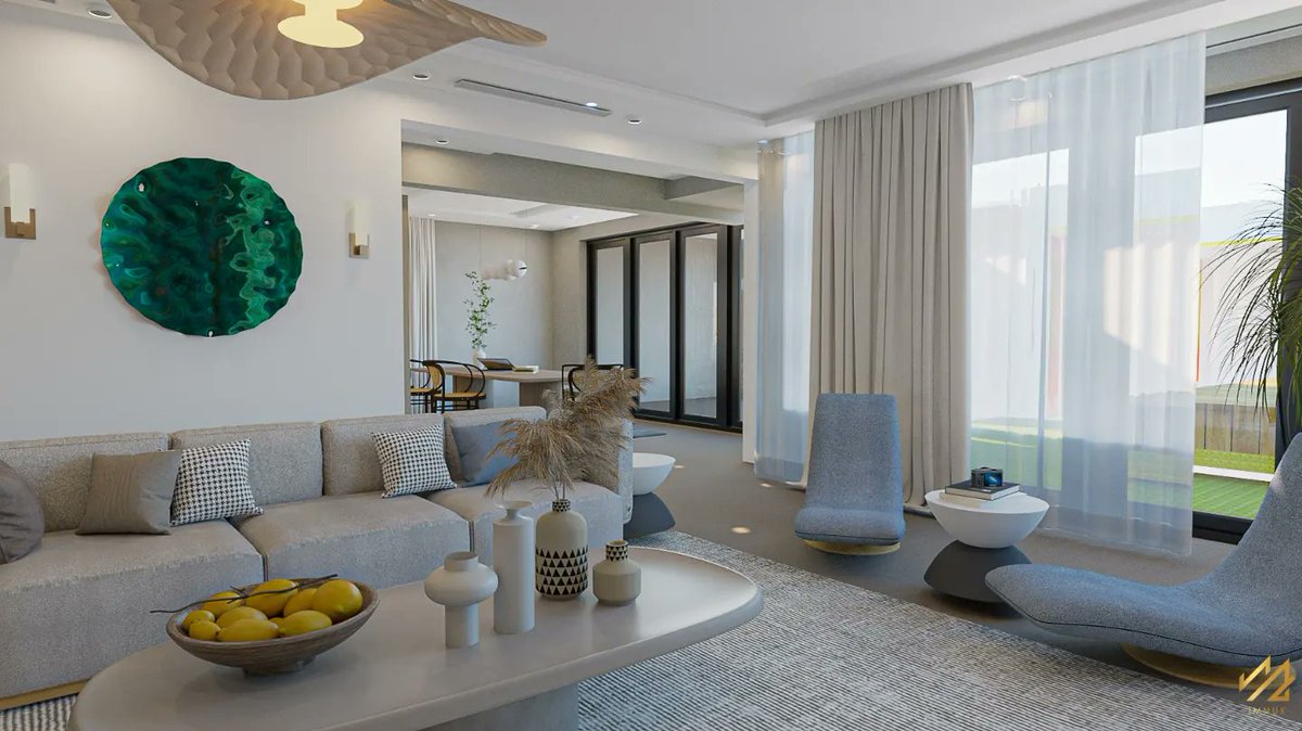 ImnukDesignSt's tweet photo. We utilized light wooden tones, mainly white washed wood, casual and comfortable furniture pieces, a light neutral colour palette base with accents of sunset and ocean inspired colours.
#imnukdesignstudio #interiordesignlagos #interiordesign #residence #livingroomdecor https://t.co/pOfVvH3DUi