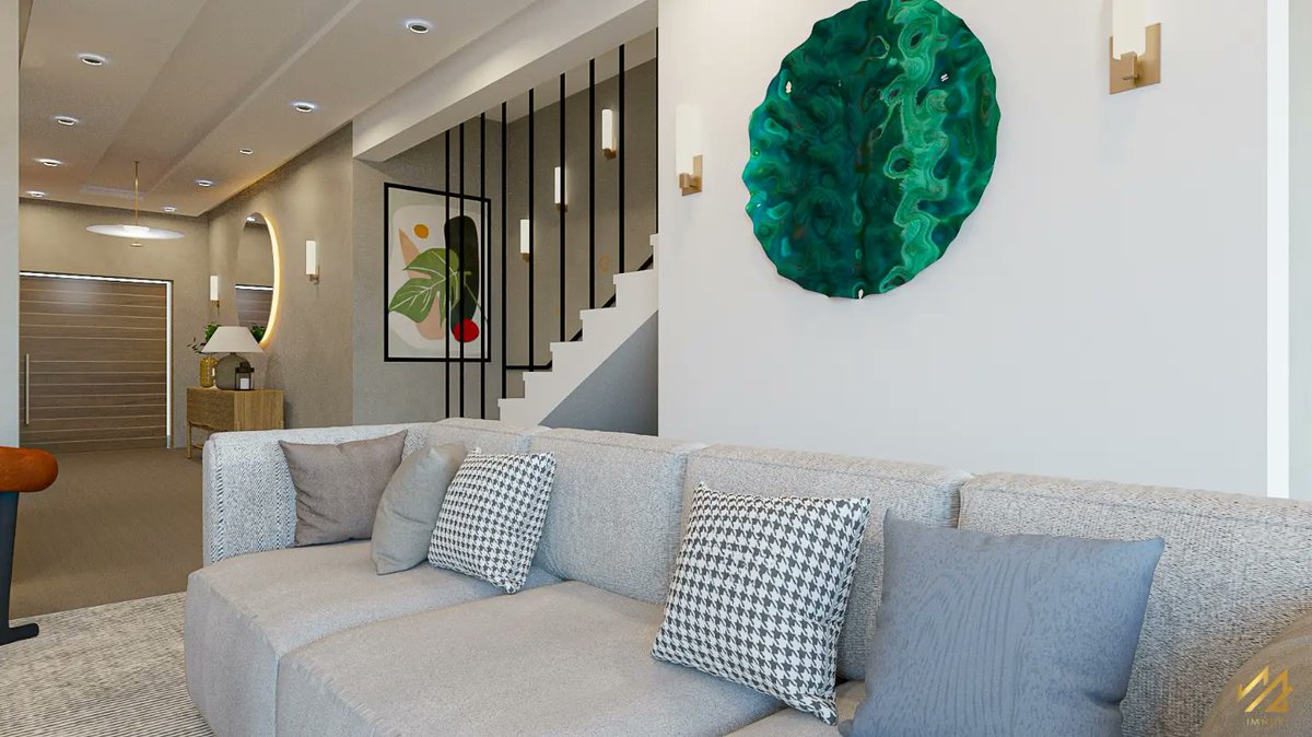 ImnukDesignSt's tweet photo. We utilized light wooden tones, mainly white washed wood, casual and comfortable furniture pieces, a light neutral colour palette base with accents of sunset and ocean inspired colours.
#imnukdesignstudio #interiordesignlagos #interiordesign #residence #livingroomdecor https://t.co/pOfVvH3DUi