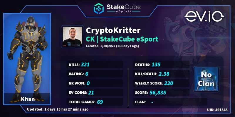 SC_eSports_'s tweet photo. The @play_evio bot command is fully released, warm welcome to us and try it out to see your stats!

https://t.co/x0C0HJadmj https://t.co/WvDHywRPyv