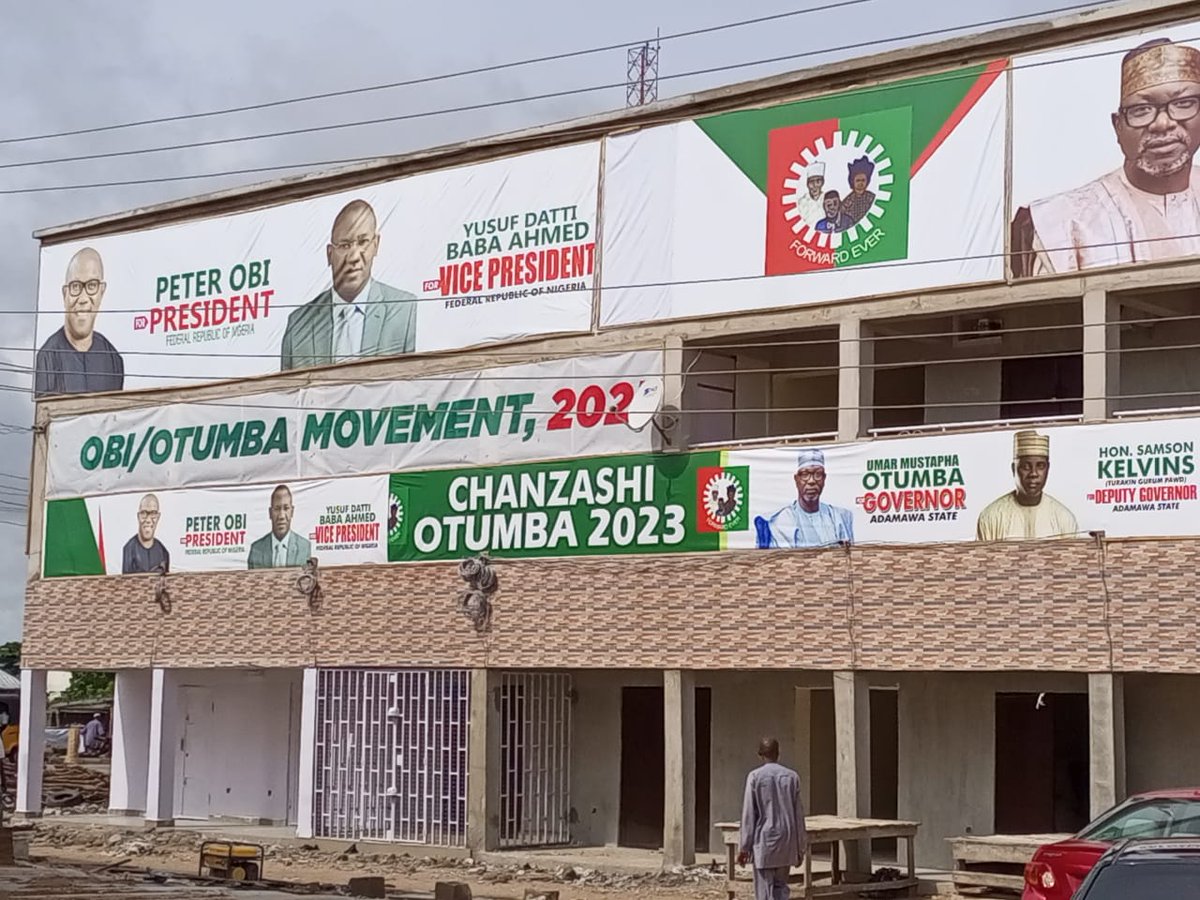 More pictures from Our Campaign offices in Yola Adamawa State. 
#ObiDatti2023
#AdamawaisObidientlyYusuful