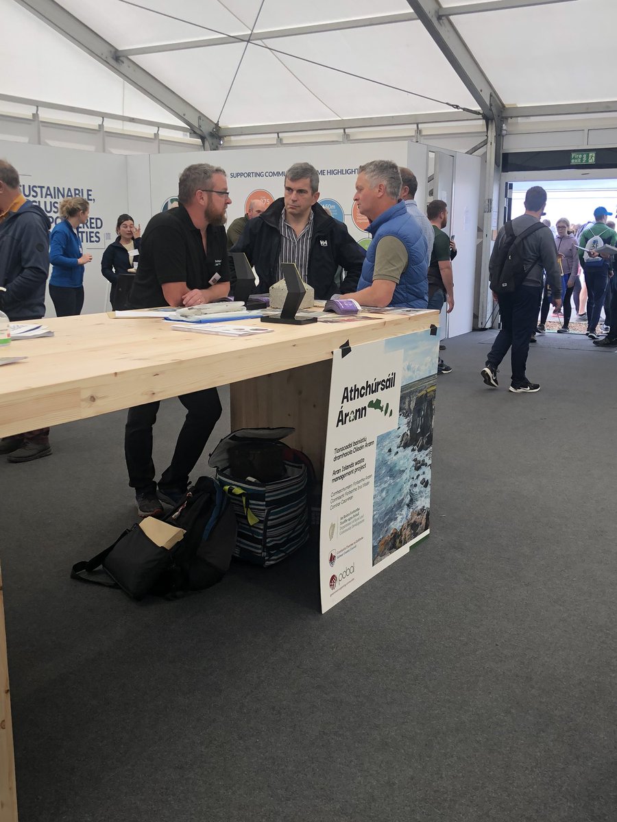 DirraneBreda's tweet photo. Athchúrsáil Arann @ ploughing championship in Block 3, Row 19, in our rural future tent https://t.co/pVdnhumKHx