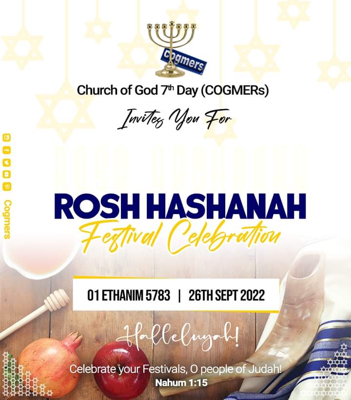 cogmers's tweet photo. The "Feast of Trumpets" (Yom Teruah) or popularly known as Rosh Hashanah (The Head of the year) will begin on Sunday, 25th Sept. at dusk, through Monday, 26th Sept.
Have a Joyous Festival ahead!
.
#RoshHashanah #RoshHashanah5783 #Trumpets #DayofTrumpets #YomTeruah #YomTeruah5783 https://t.co/sOuROHyG5E