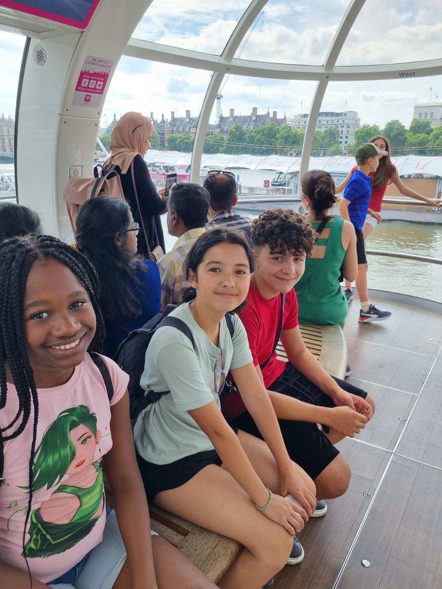 RoseofYork's tweet photo. Our young learners visiting Londoneye with Rose of York, after their regular English lesson : ) https://t.co/Zo9lSUXtnM
