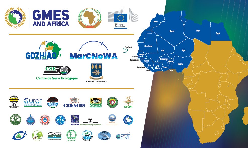 ug_gmes's tweet photo. 2 Regions (West & North Africa)
2 Consortia (#MarCNoWA & #GDZHIAO)
2 Consortia leads (@ug_gmes @Csesenegal)
22 Partner Institutions
21 Countries
> 600 million potential users
2 Services (Water & Natural Resources, Marine & Coastal Resources)
17 Applications
#CrossFertilization https://t.co/tv241ofU3E
