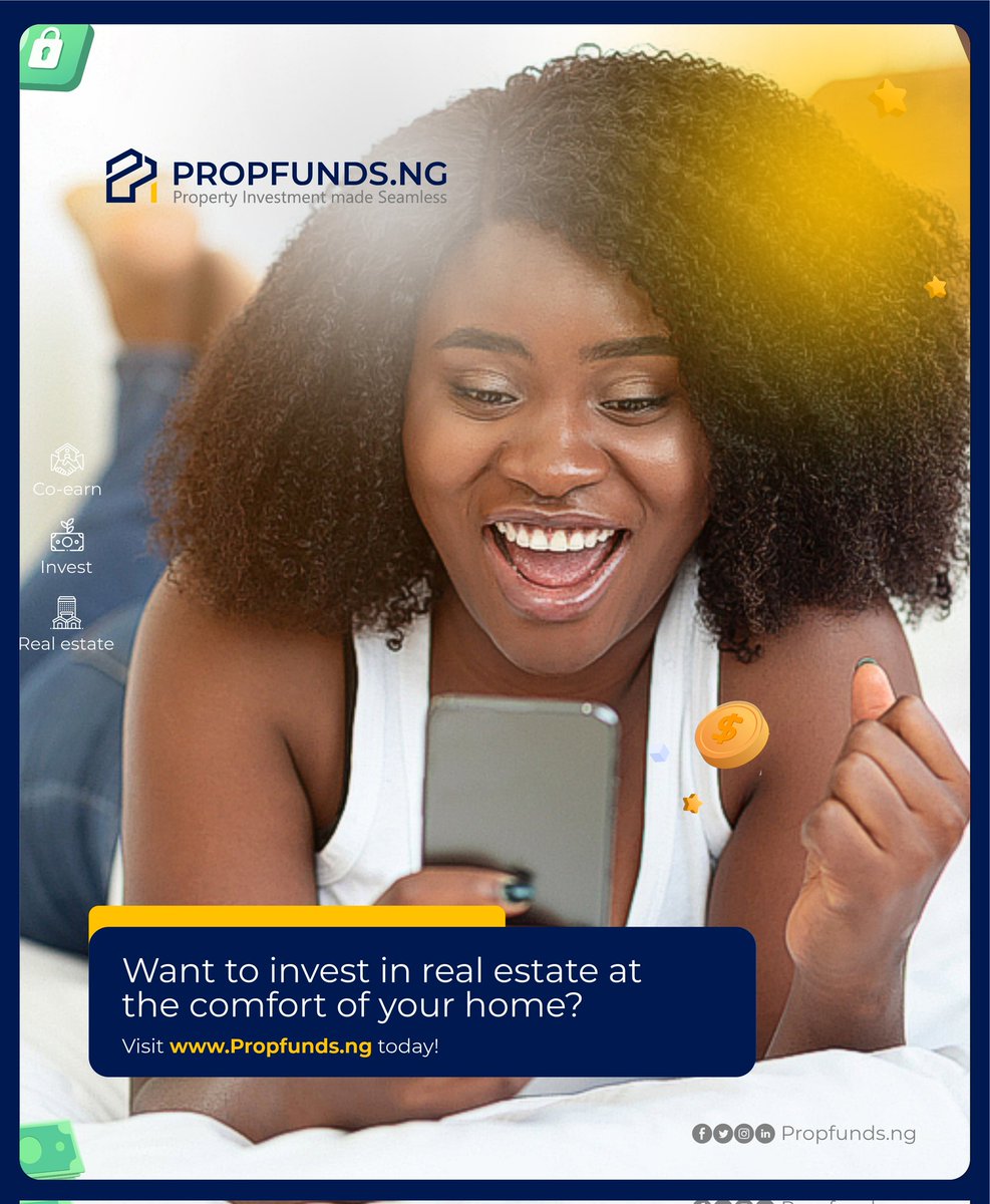 Propfundsng's tweet photo. Kindly send us a dm or visit our website at https://t.co/zlIrrY7pKD for more information.
.
.
.
#comfort #home #realestate #investment #tech #startup #blacktech #blackentrepreneurs #propfunds #proptechstartup #propertyinvestment #financialfreedom #wealth #investor https://t.co/F1TtWuQ1kJ