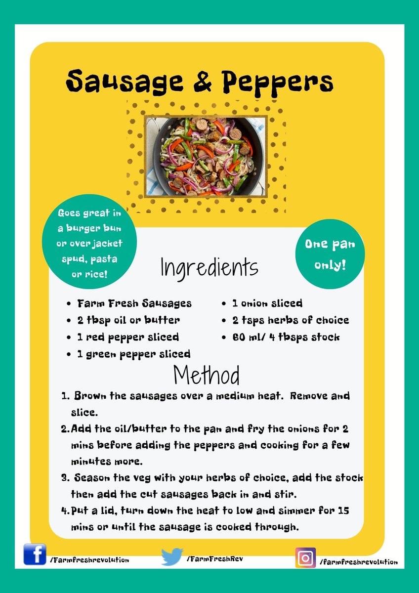 FarmFreshRev's tweet image. Easy✔️delicious✔️😋 and all done with your 𝓕𝓪𝓻𝓶 𝓕𝓻𝓮𝓼𝓱 ingredients!👏 Why not have a go and post us a pic of your plate?🍽️ #eatwellforless #feedmyfamily #staffordshirecharity