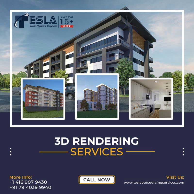 We can transform your project’s 2D drawings into high-quality 3D rendered images that depict the exact look and feel you desire! Learn more: teslaoutsourcingservices.com/3d-rendering-s…
Email us at services@teslacadd.com or call us at +1 416 907 9430 

#photorealisticrendering #3Drenderedimages