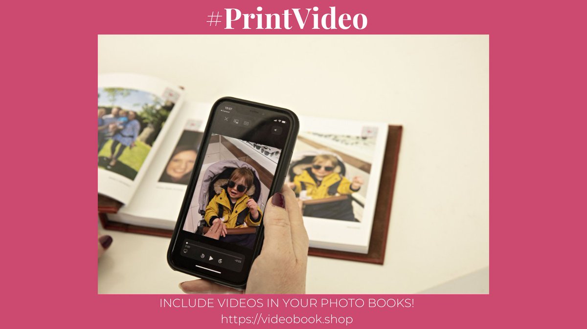 VideoBookShop's tweet photo. Launching on Kickstarter on the 4th Oct. 2022.
Get up to 40% off when you you sign up to our newsletter!

https://t.co/1gd4PjQu9Y

#PrintVideo #VideoBook.shop #Photobook #UniqueGifts https://t.co/9hTtgeb4qF