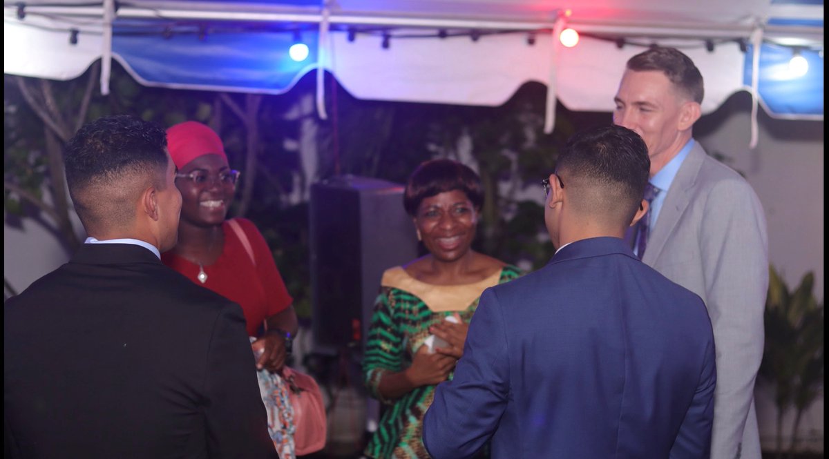 U.S. Embassy Togo on Twitter "Une petite soirée sympa chez l