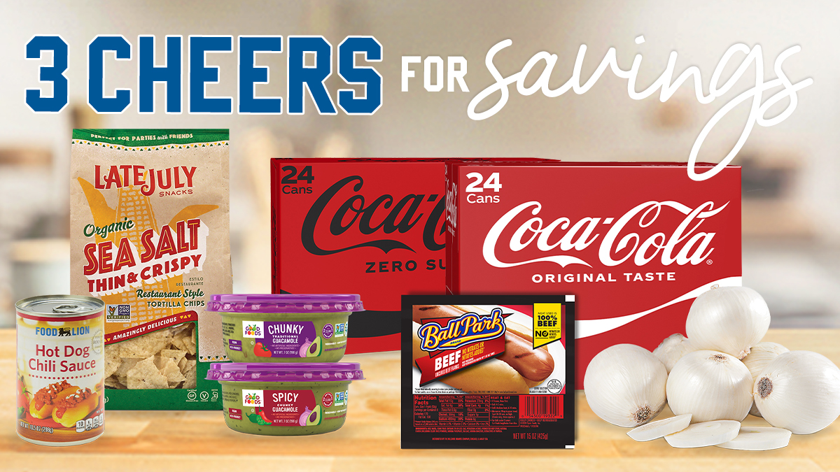 Spend less & win over your home team! View flyer: food-lion.co/3f27tPt