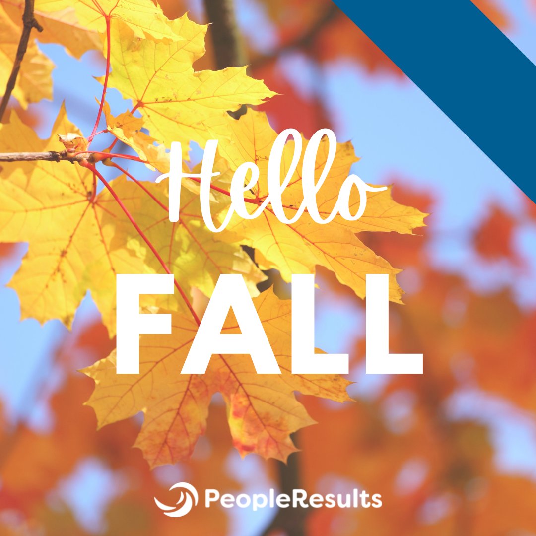 As the leaves change color, the PeopleResults team continues to deliver change within the many organizations we enjoy working with.