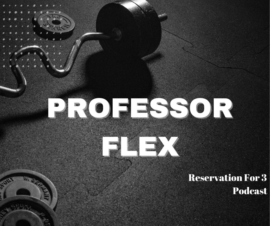 Res_for_3's tweet photo. You’ve made it midway through the workweek and what better way to get through this hump day then with us?! New course “Professor Flex” is out now! Listen on your favorite podcast streaming platform. 

Have you made your reservation? 🍷 https://t.co/hBol80kByA