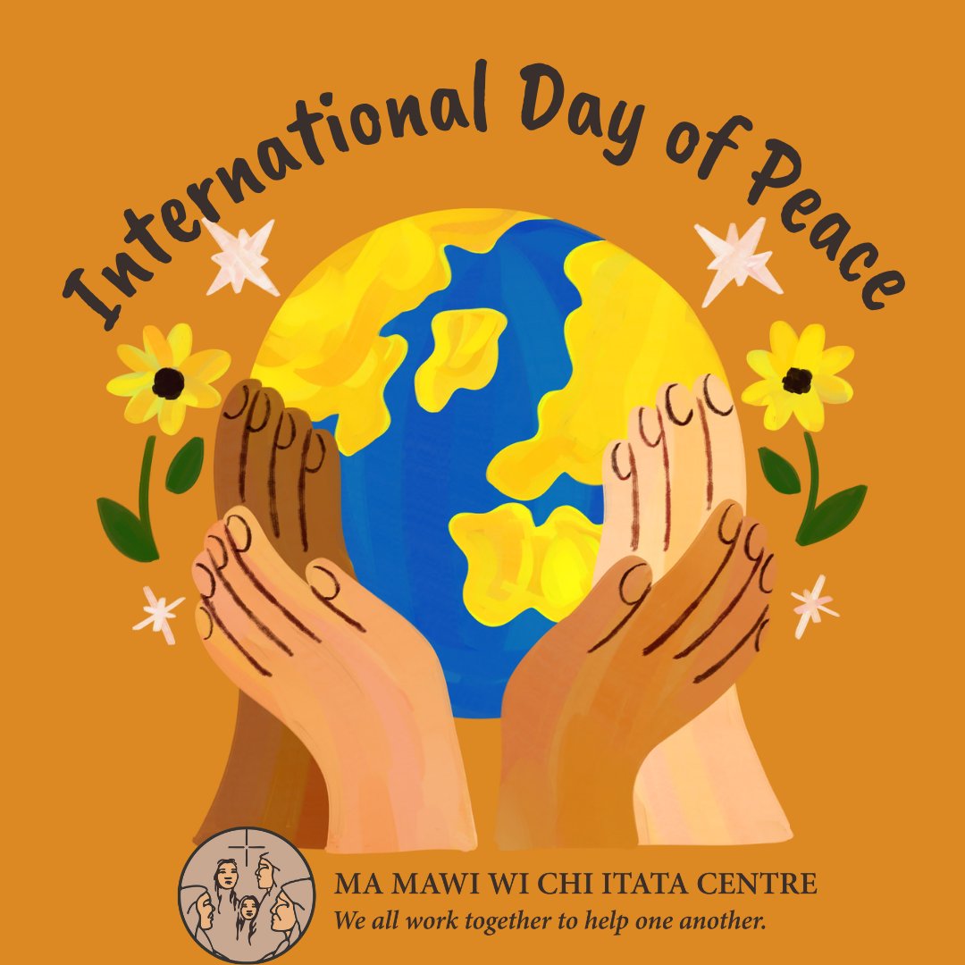 Happy International Day of Peace! What are you doing to bring peace within yourself, your community, your home, and your relationships? Take a moment of reflection today on how to bring more peace into your life! #InternationalDayofPeace #PeaceDay #WorldPeace #MaMawiWay