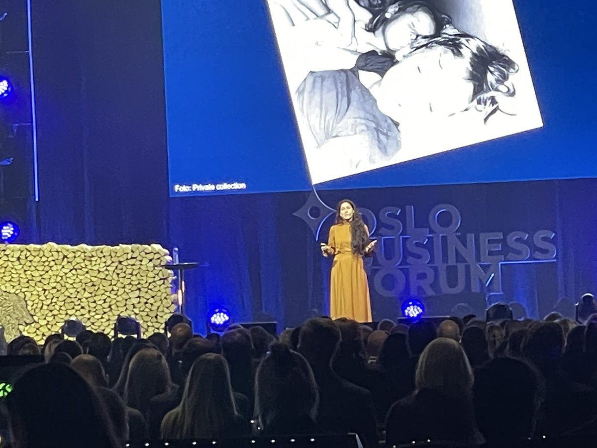 Inspiring, strong leader <a href="/Lisekla/">Lise K.</a> Wow!👏 #OBF #obforum <a href="/obforum/">Oslo Business Forum</a>