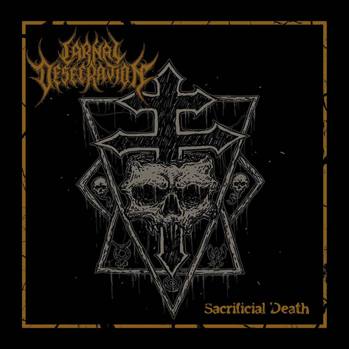 SLayton82's tweet photo. Belgium scores a win with this goddamn banger! #CarnalDesecration bringing a killer Death Metal debut! https://t.co/k6npWrGIMB