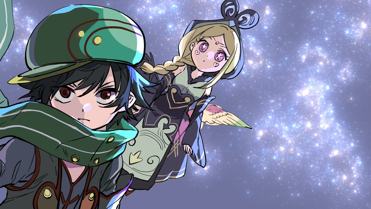 「そういやアモリリ動画の画像が4枚なったのであげときました 」|みなみ🔥🗡️新刊通販固定🦄🌟のイラスト