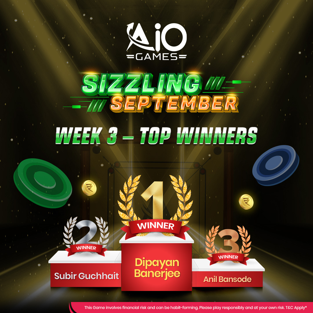 games_aio's tweet photo. Congratulations to the π₯Top winners π₯ for Week 3 of #SizzlingSeptember #carrom
You can also play & win big π°π₯ @games_aio
Join our ludo game this week to have your chance
Play Ludo β
- https://t.co/I3Dk1eZCG0
#AIOGames #onlinegames #winmoney #septemberoffers #ludo https://t.co/8JrF6Gzj7M