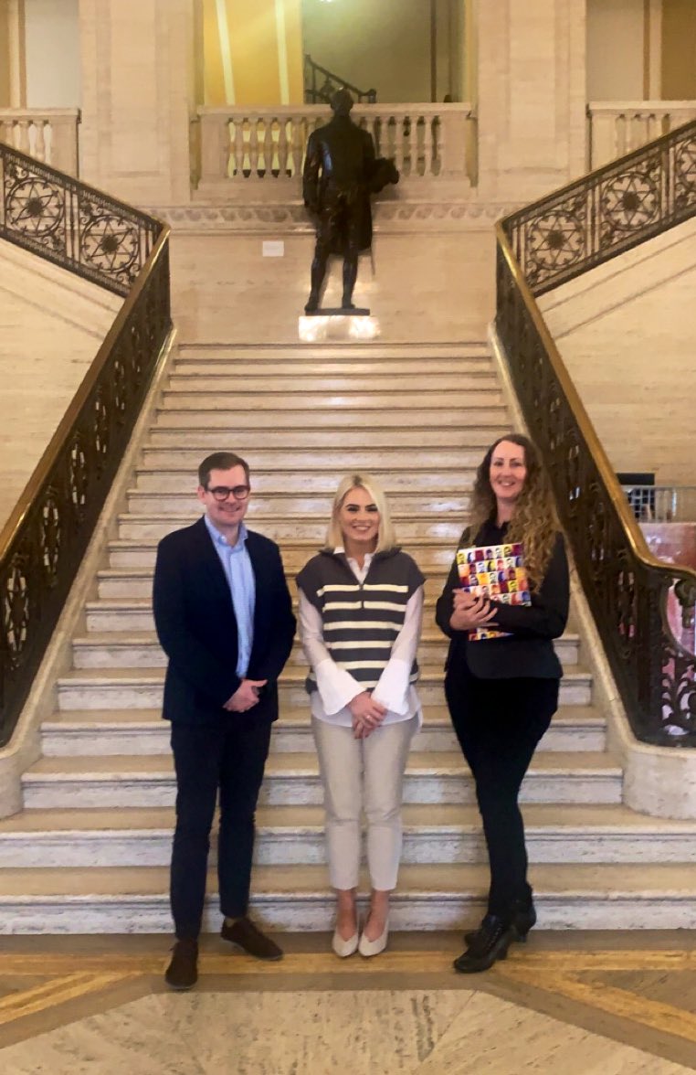 Such a joy to meet with @FergalMcFerran & @rachelhogan from @ChildLawCentre to discuss plans to enhance the wellbeing of all young people by creating a more inclusive education system. High on agenda: ✅ Harry’s Law ✅ Regulating hidden exclusion ✅ Children’s Services Co Order