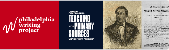 OurAmVoice's tweet photo. September 2022 Philadelphia Writing Project Teaching with #PrimarySources Webinar: Creating Text Sets to Support Civically Engaged Argument Writing - don't have to be from Philly to participate! https://t.co/mtAGQpebVJ #civics https://t.co/pjkmQV55Zy