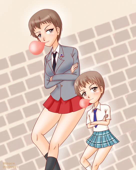 10年前ナオミさん #ガールズ&amp;パンツァー #ナオミ(GuP)  