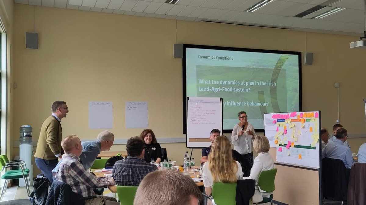 IKC3_Project's tweet image. @agriculture_ie and @ClimateKIC recently held the first of three #DeepDemonstration workshops with stakeholders from across the Irish land-agri-food sector. @IKC3_Project Industry Liaison and Engagement Officer, Anne Maire Fuller took part on the day.