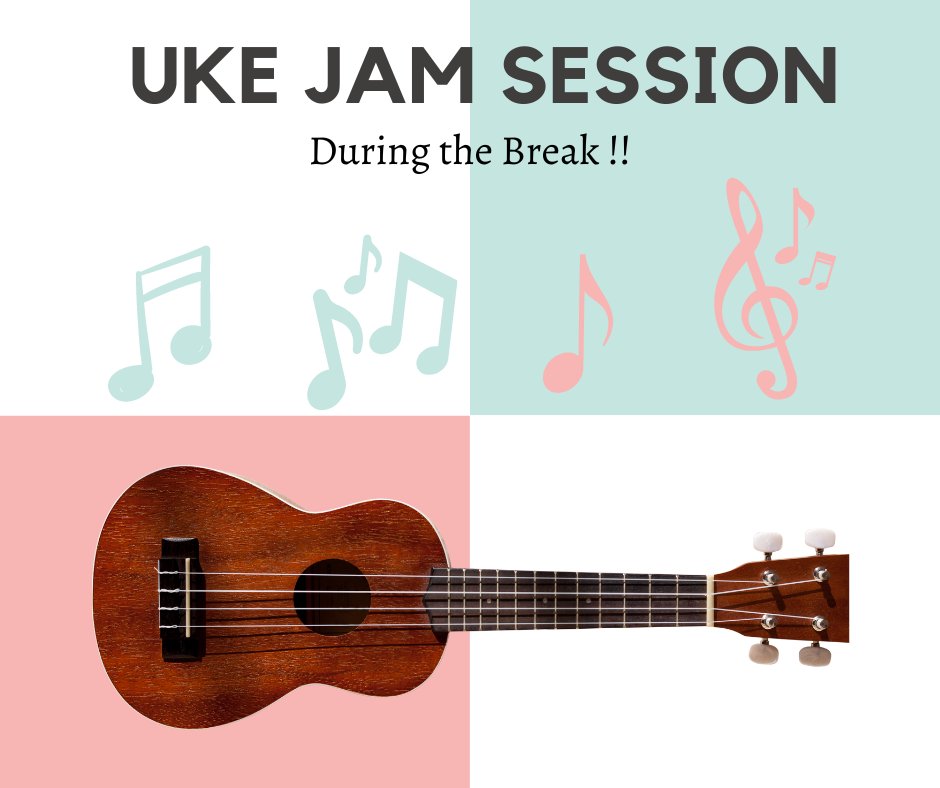 Bring your ukulele on Saturday to the Lillie Feierabend Workshop! John Kinney will be leading a jam session for those of you interested!