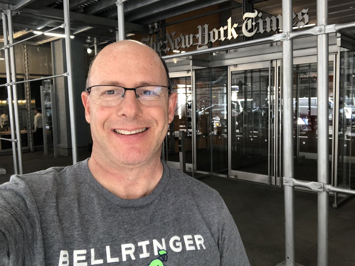 DonaldKDunn's tweet photo. Hey @nytimes help us end cancer. @RideBellRinger @LombardiCancer @LombardiFriends #NYTimes #EndingCancerStartsHere #BellRinger https://t.co/dIJ433yjg9