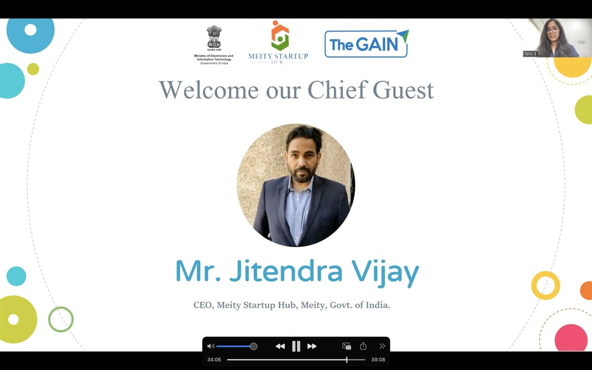 meitystartuphub's tweet image. #ProgramUpdate:The GAIN in collaboration with MSH has kick-started the #SAMRIDH Acceleration Program on 20.09.2022 to support &amp;amp; accelerate potential SAAS &amp;amp; product-based startups with focus on Customer, Investor &amp;amp; Global connects|@AshwiniVaishnaw @Rajeev_GoI @GAIN @JeetKVijay