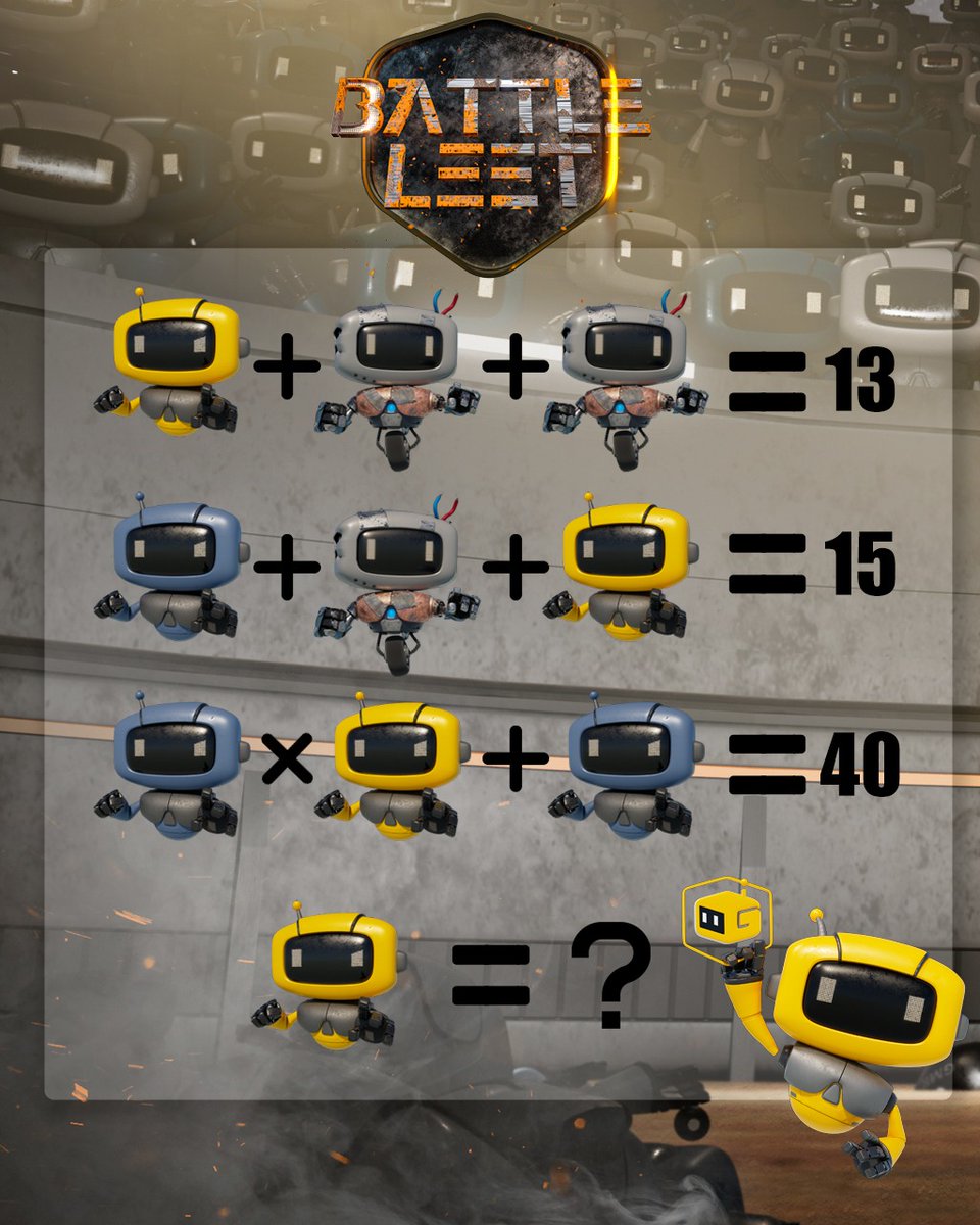 GMRCenter's tweet image. 🏆 WIN!

To celebrate the upcoming release of #BattleLeet on @BNBCHAIN we're giving away all you need to PLAY:

🎯 1x Battle Leet NFT
🎯 1x Leet Crate (3 Pack!)

To win:

👉 Follow @BattleLeet
👉 Like &amp;amp; Retweet
👉 Answer below

Winner announced on Friday's stream!

#BNB #BNBChain