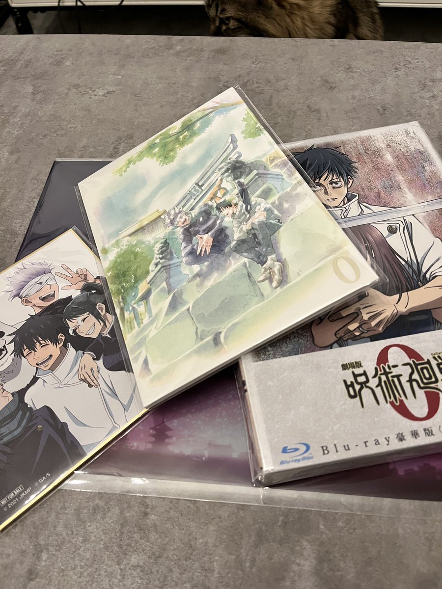 ブックレットの表紙凄くいい…！先生と生徒…いい…
今日はまだ仕事あるので明日ゆっくり見る！！！